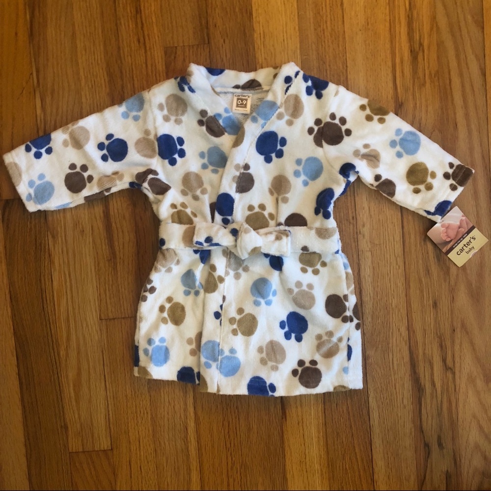 Carters Baby Bath Robe 0-9M
